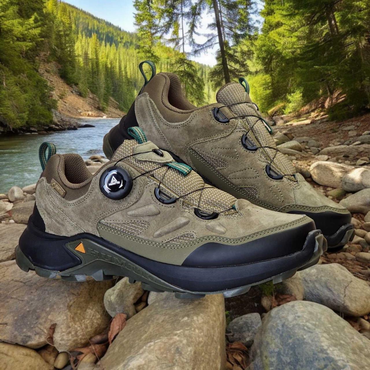 Кросівки на автошнуровці Humtto Khaki Coyote