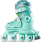 Роликові ковзани Yvolution Twista салатові розмір 30-34, фото 4