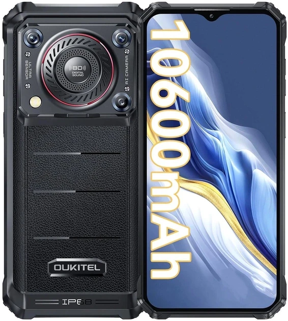 Oukitel WP36 8/128GB NFC Black, фото 1