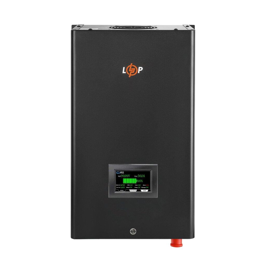Акумулятор LP LiFePO4 12,8V - 280 Ah (3584Wh) (BMS 200A/200А) LCD Smart BT
