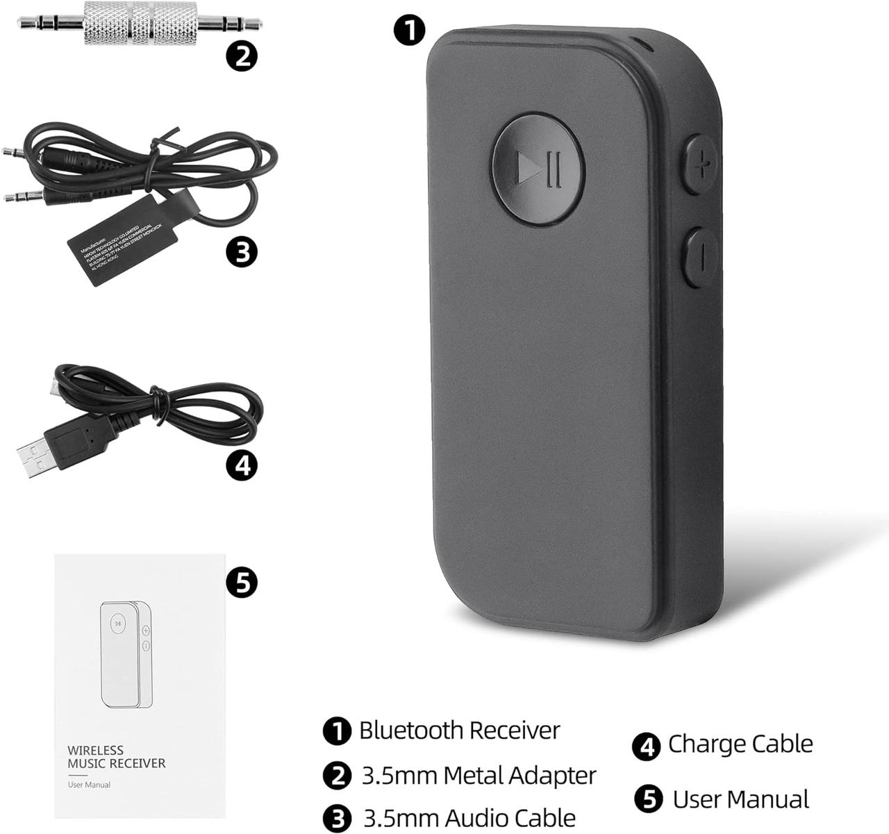 Bluetooth Приймач/передавач звуку MPOW BH044E Bluetooth 5.0