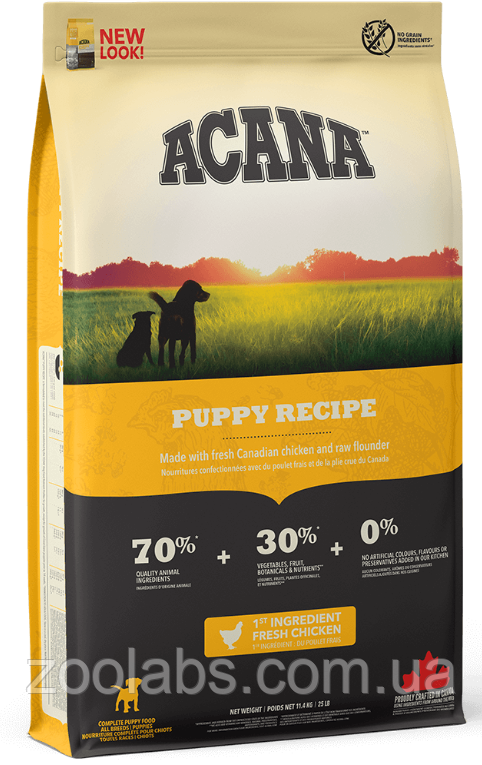 Acana Puppy Recipe 6 кг | Сухий корм для цуценят