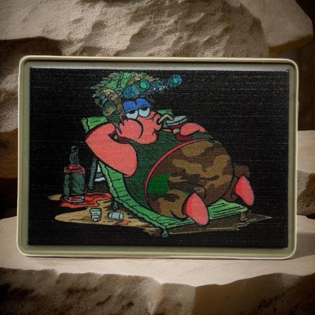 Шеврон патч-патрик на липучці ПВХ