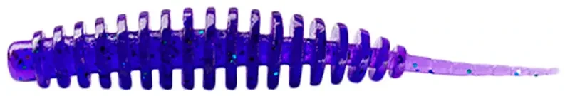 Силікон FishUP Tanta 1 " #060 Dark Violet/Peacock & Silver (12шт / уп)