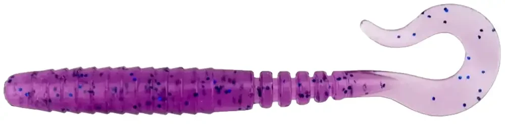 Силікон FishUP Vipo 2.8 " #014-Violet / Blue (9шт / уп), фото 1