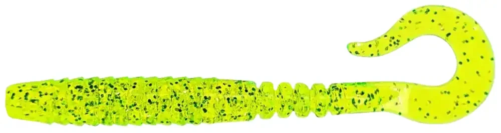 Силікон FishUP Vipo 2 " #026-Flo Chartreuse / Green(10шт / уп)