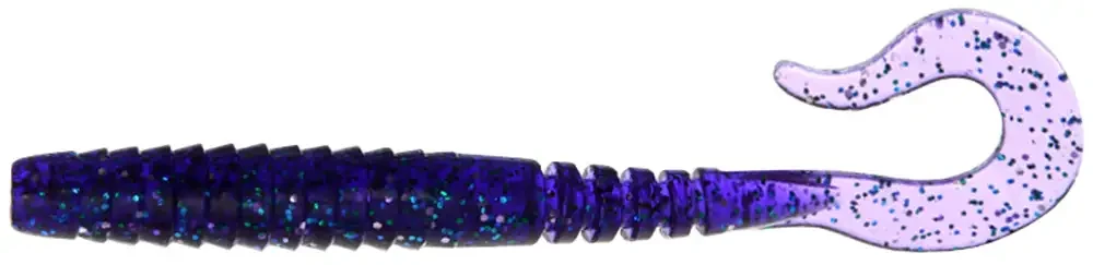 Силікон FishUP Vipo 2 " #060 - Dark Violet/Peacock & Silver (10шт / уп)