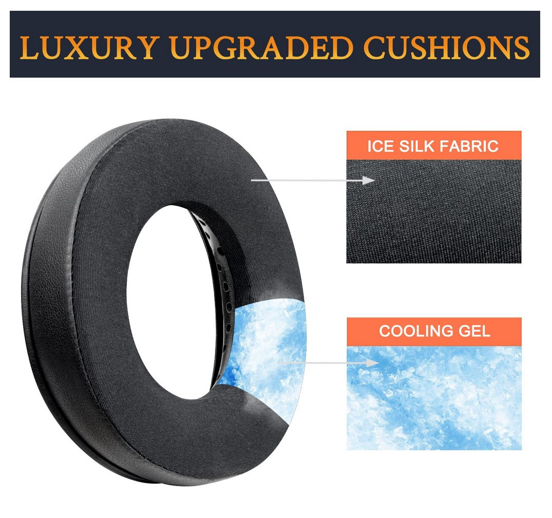 Амбушури Beyerdynamic DT770M DT770 DT880 DT990 PRO Custom Game Custom Studio One Pro Mmx 300 Охладжувальний гель, фото 1