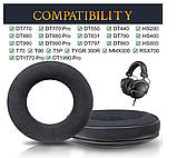 Амбушури Beyerdynamic DT770M DT770 DT880 DT990 PRO Custom Game Custom Studio One Pro Mmx 300 Охладжувальний гель, фото 2