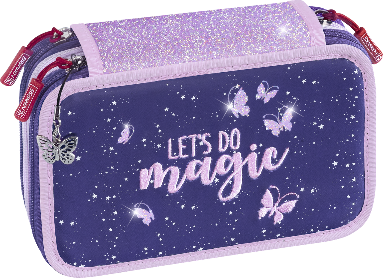 Пенал Brunnen з брендовими олівцями Magic Butterfly 19 х 13,5 х 7 см (1049121322)