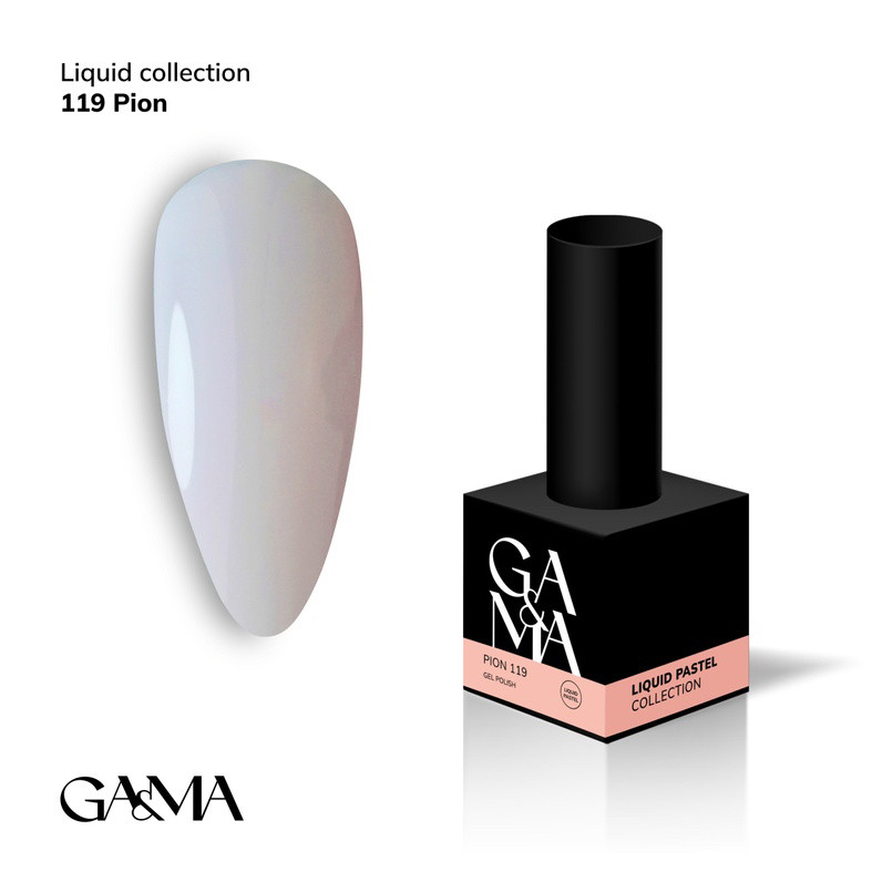 Liquid pastel 119 Pion / Рідка пастель 119 Піон, фото 1