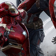 Плакат "Перший месник: Протистояння, Captain America (2016)", 30×60см, фото 3