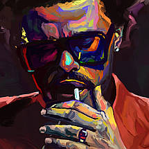 Плакат "The Weeknd", 60×43см, фото 3