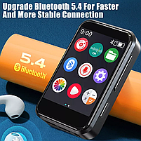 Плеер MP3 Benjie R2 2.4" Bluetooth 5.4 Hi-Fi 32Gb з відео камерою English version, фото 4