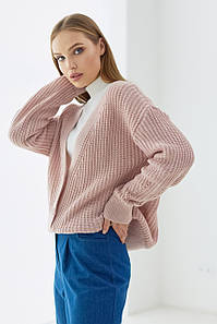 Кардиган жіночий теплий в'язаний укорочений