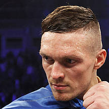 Плакат "Усик Олександр з прапором", 43×60см, фото 2