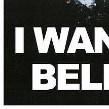 Плакат "Цілком таємно, серіал, X-Files, I want to believe", 60×43см, фото 2