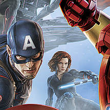 Плакат "Месники, Ера Альтрона, всі персонажі, Avengers", 32×60см, фото 3
