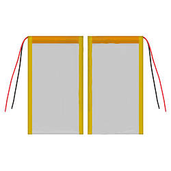 Батарея (АКБ, акумулятор) для китайських планшетів, універсальна, 1900 mAh, 95х54х3,4 мм