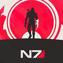 Плакат "Ефект маси, Шепард, мінімалістичний, Mass Effect", 60×38см, фото 2