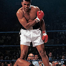 Плакат "Бій Мохаммеда Алі та Сонні Лістона, Muhammad Ali", 60×43см, фото 2