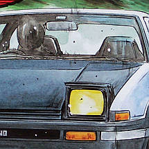 Плакат "Ініціал «Ді», аніме, Initial D", 38×60см, фото 3