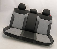 Задній ряд сидінь (диван) чорно-сірий VW ID4 (20-) 11K-885-806-UOP