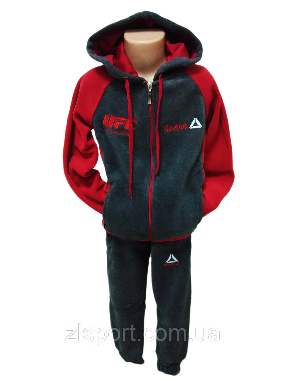 Зимовий дитячий (підлітковий) спортивний костюм Reebok UFC фліс Туреччина