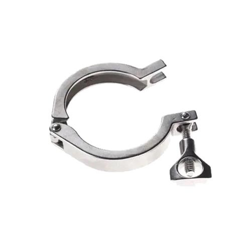 Хомут кламповий 3 дюйми нержавіюча сталь, фото 1