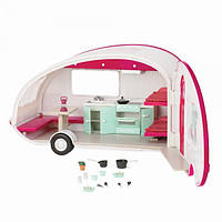 Транспорт для ляльок LORI Кемпер світло, звук, рожевий