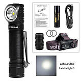 Ліхтар Sofirn HS40 + АКБ 3000 мАг | SST40 | 2000 LM, фото 7