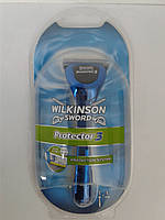 Станков для бритья мужской Wilkinson Sword Protector 3 (Шик Вилкинсон Протектор 3 станок+1 картридж)