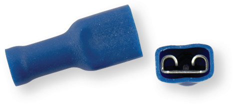 Клемія обтискна повністю ізольована МАМА синя 6,3х0,8 мм