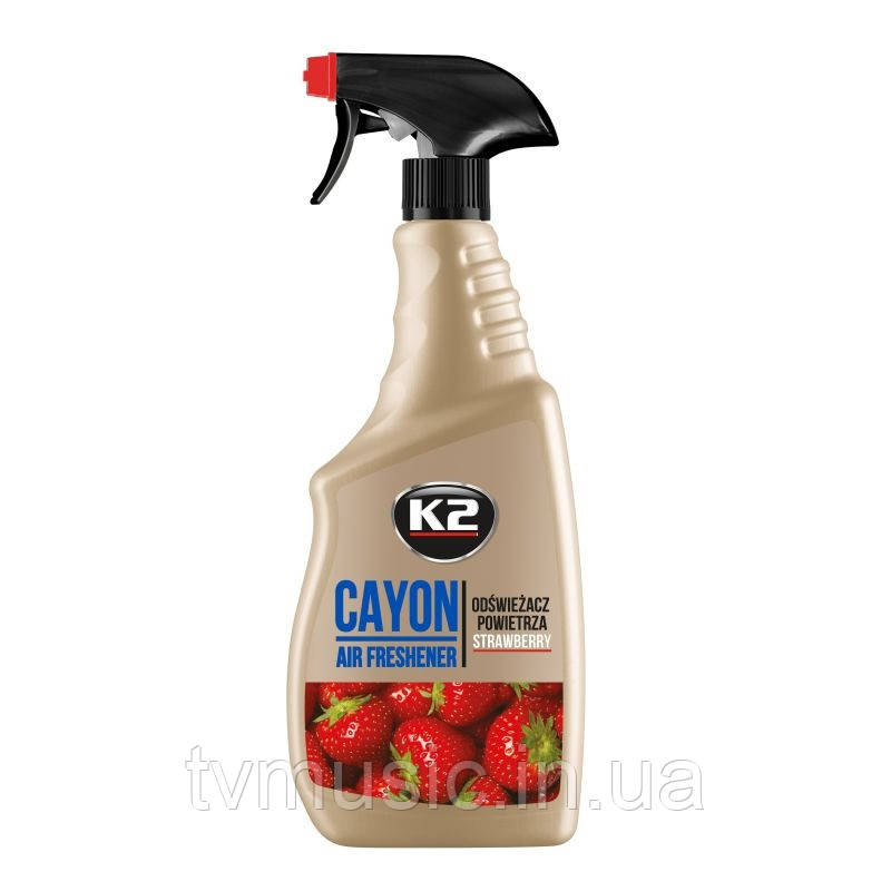 Універсальний освіжувач повітря K2 Cayon Strawberry 750 мл (M115SM)