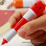 Кулькова ручка-пилюля — "Вітамінчик" — 5 шт., фото 3