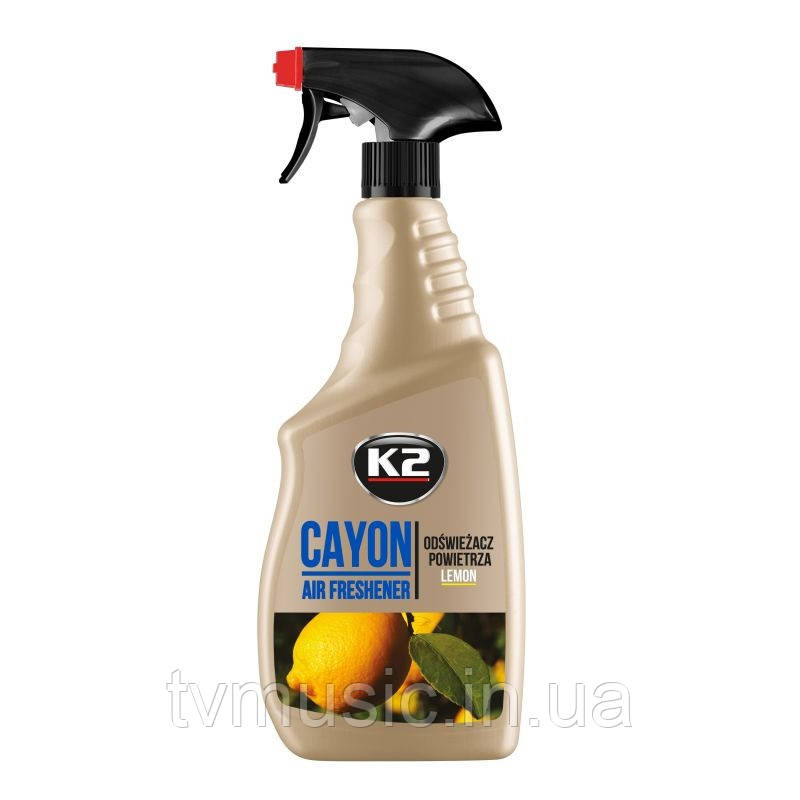 Універсальний освіжувач повітря K2 Cayon Lemon 750 мл (M115LM)