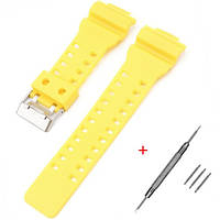 Ремінець для Casio G-Shock GA-100/110/120/140/150/200/300/400/700, GD-100/110/120, GAW100/GAX100...