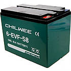 Гелевий тяговий акумулятор CHILWEE 6-EVF-58.2