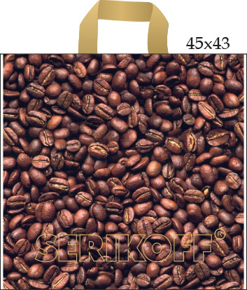 Пакет Серікоф кави 45х43 см, уп 25 шт.