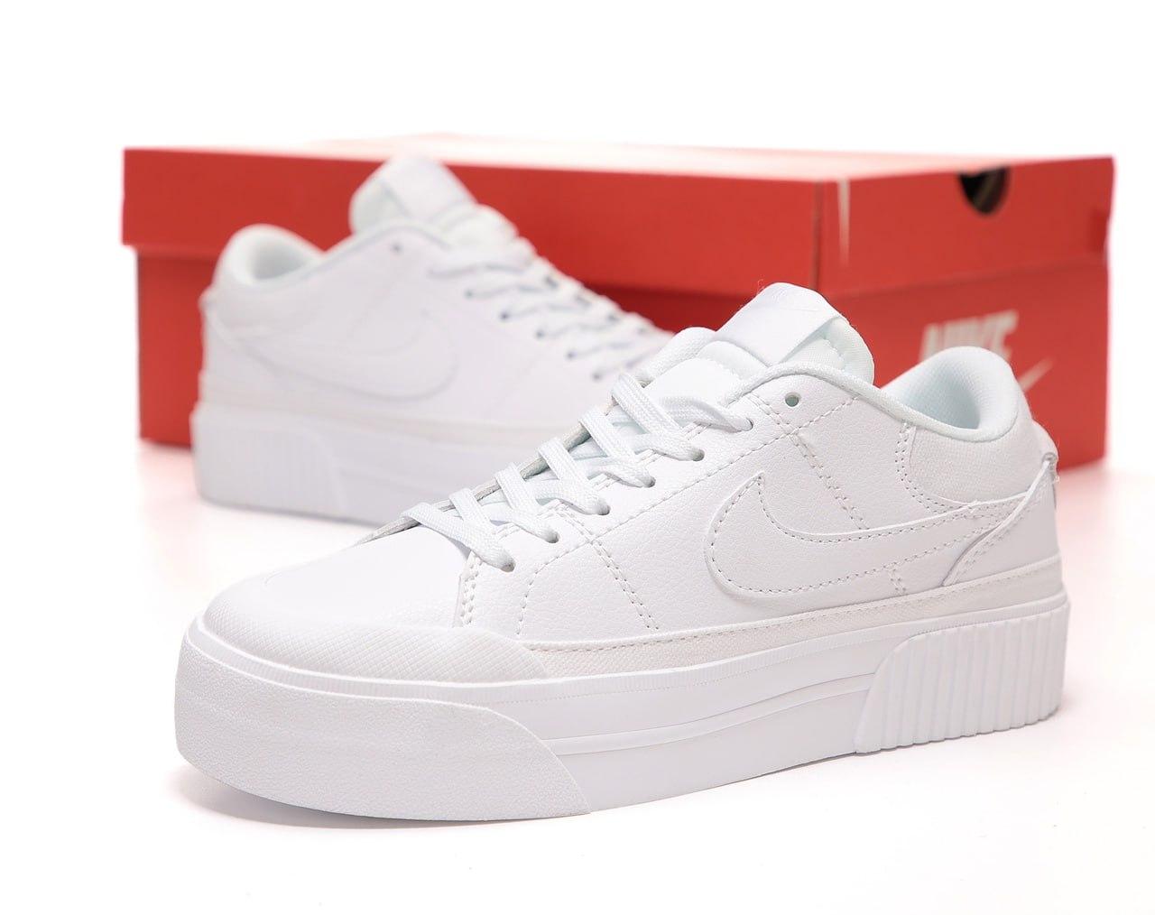 Жіночі білі Кросівки Nike Nike Court Legasy lift