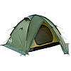 Туристичний намет Tramp Rock 4; 4-х місний. Оливковий. Універсальний експедиційний намет UTRT-029., фото 2