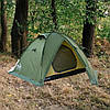 Туристичний намет Tramp Rock 4; 4-х місний. Оливковий. Універсальний експедиційний намет UTRT-029., фото 8