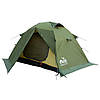 Туристичний намет Tramp Peak 3; 3-х місний. Оливковий. Універсальний експедиційний намет UTRT-026., фото 2
