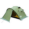 Туристичний намет Tramp Mountain 3; 3-х місний. Оливковий. Універсальний експедиційний намет UTRT-023., фото 2