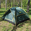Туристичний намет Tramp Swift 3; 3-х місний. Автомат. Оливковий. Універсальний туристичний намет UTRT-098., фото 8