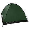 Туристичний намет Totem Summer 3; 3-х місний. Оливковий. Універсальний туристичний намет UTLT-028., фото 5