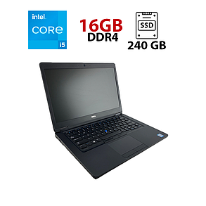 Ноутбук Dell Latitude E5480/ 14" (1920x1080)/ Core i5-6200U/ 16 GB RAM/ 240 GB SSD/ HD 520, фото 1