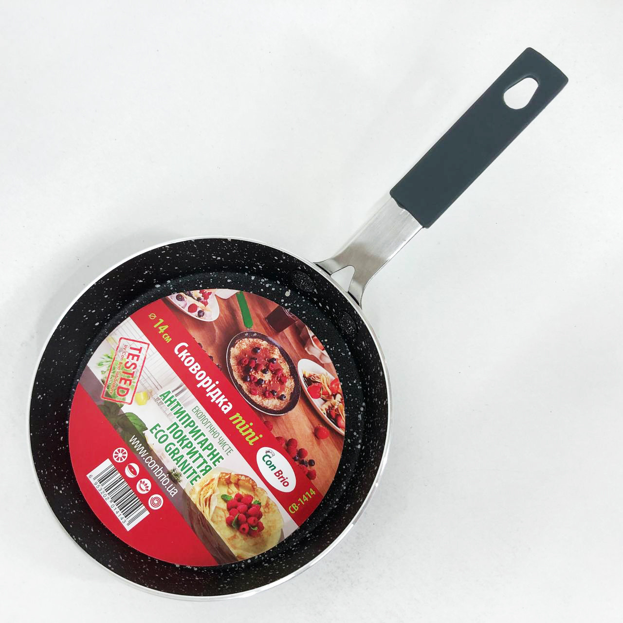 Сковорода для любителів готувати, Алюмінієва сковорідка з антипригарним покриттям OC-70, фото 1