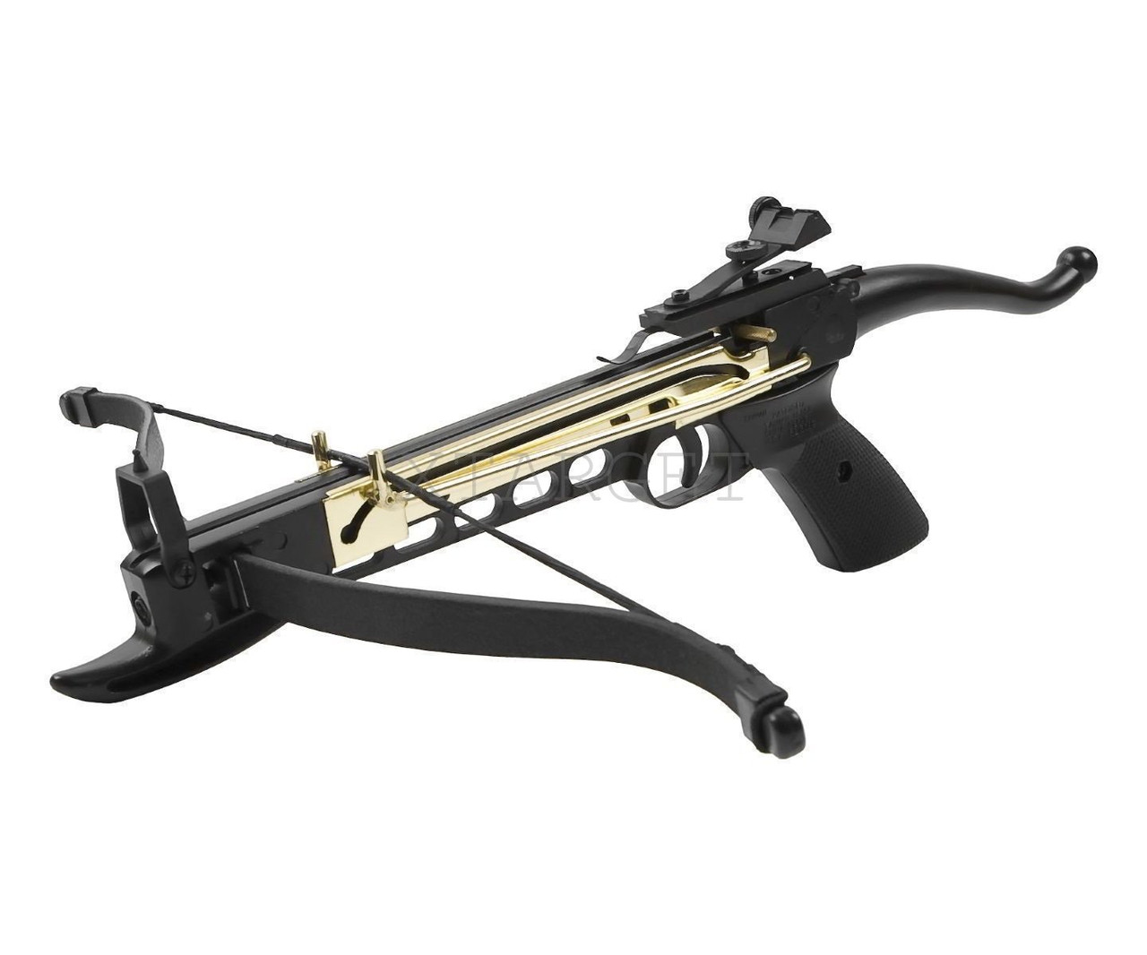 Арбалет Man Kung MK-80A4AL, Рекурсивний, пістолетного типу, алюмінієварукоять колір чорний, фото 1