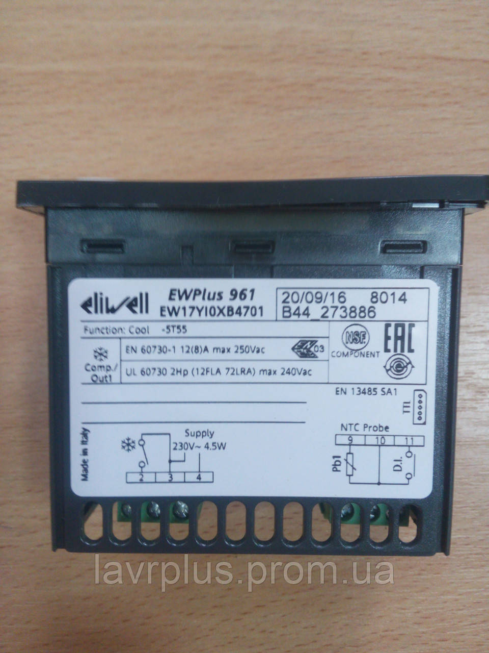 Контроллер температуры Eliwell ID Plus 961 (Италия) - фото 2 - id-p415225666